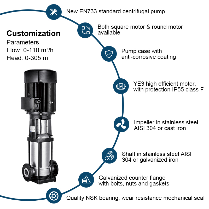 Vertical Multistage Pump-CDLF-副本